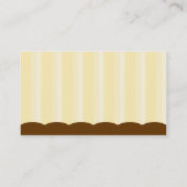 Kuchen-Pop-Bäckerei-Geschäfts-Karte Visitenkarte (Rückseite)