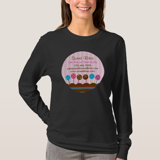 Kuchen-Pop-Bäckerei-T - Shirt (Vorderseite)