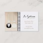 Kuchen-Pop-Bäckerei: Visitenkarte (Vorderseite)