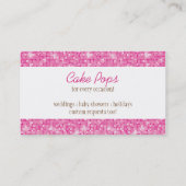 Kuchen-Pop-Bäckerei: Visitenkarte (Rückseite)