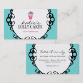 Kuchen-Pop-Geschäfts-Karten Visitenkarte (Vorne/Hinten)