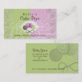 Kuchen-Pop-Geschäftskarten Visitenkarte (Vorne/Hinten)
