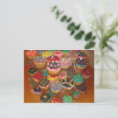 Kuchen Postkarte (Stehend Vorderseite)