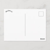 Kuchen Postkarte (Rückseite)