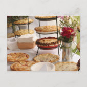 Kuchen Postkarte (Vorderseite)