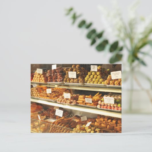 Kuchen Postkarte (Stehend Vorderseite)