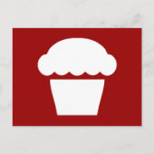 Kuchen Postkarte (Vorderseite)