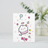 Kuchen Postkarte (Stehend Vorderseite)