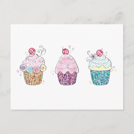 Kuchen! Postkarte (Vorderseite)