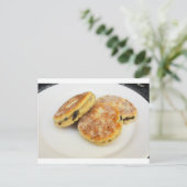 Kuchen Postkarte (Stehend Vorderseite)