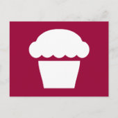 Kuchen Postkarte (Vorderseite)