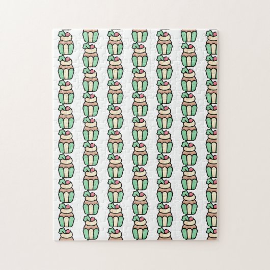 Kuchen Puzzle (Vertikal)