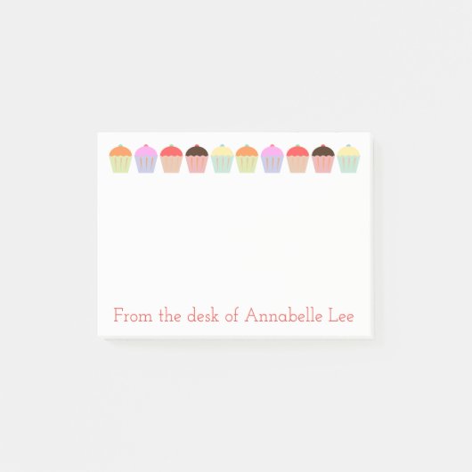 Kuchen-Reihe Post-it Klebezettel (Vorderseite)