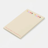 Kuchen-Reihe Post-it Klebezettel (angewinkelt)