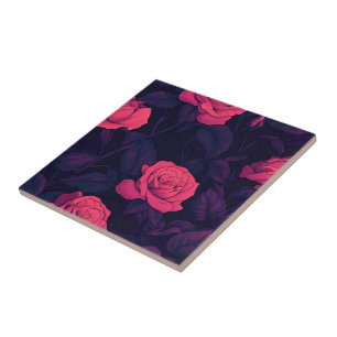 Küchen Rose Keramik Fliesen für die Küche Wand