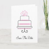 Kuchen, Save the Date Ankündigung (Vorderseite)