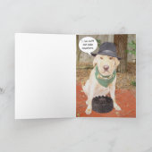 Kuchen-Schnüffelnhund Karte (Innenseite)