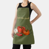 Küchen-Schürze 'Liebe zum Kochen von Gemüse' Schürze (InSitu)