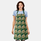 Küchen-Schürze mit All-Over-Druck Schürze (Getragen)