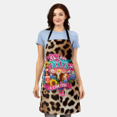 Küchen-Schürze mit All-Over-Print Schürze (Getragen)