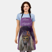 Küchen-Schürze mit All-Over-Print Schürze (Getragen)