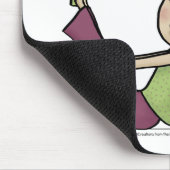 Kuchen sind reine Blicke Mousepad (Ecke)