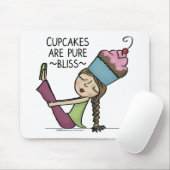 Kuchen sind reine Blicke Mousepad (Mit Mouse)