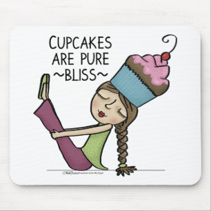Kuchen sind reine Blicke Mousepad