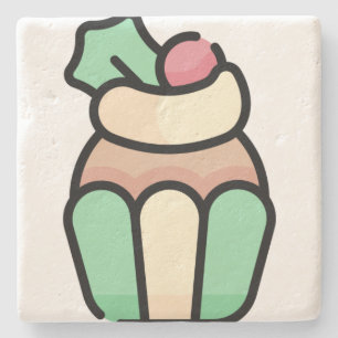 Kuchen Steinuntersetzer