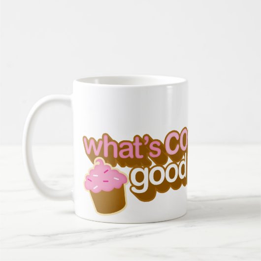 Kuchen-Süsse-Tasse Kaffeetasse (Links)