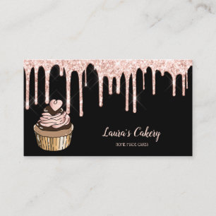 Kuchen & Süßigkeiten Cupcake Zuhause Bäckerei Trop Visitenkarte