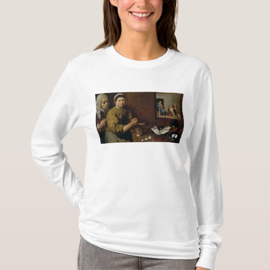 Küchen-Szene T-Shirt (Vorderseite)