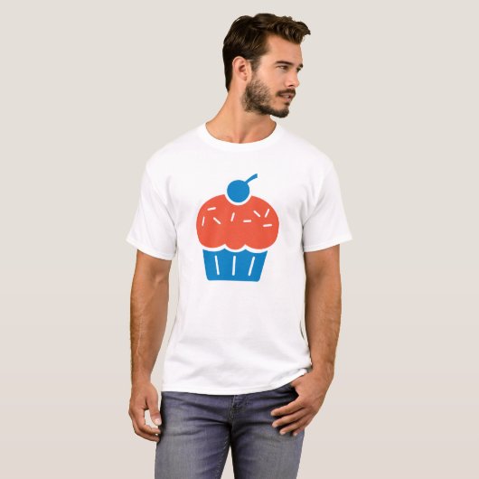 Kuchen-T - Shirt (NBA, Kevin Durant, OKC, KD) (Vorne ganz)