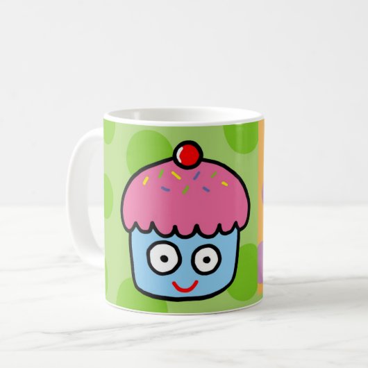 Kuchen-Tasse Kaffeetasse (Vorderseite Links)