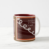 Kuchen-Tasse Zweifarbige Tasse (VorderseiteRechts)