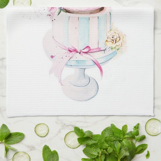 Küchen-Tee-Zeit-Tee-Tuch Geschirrtuch (Gefaltet)