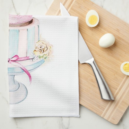 Küchen-Tee-Zeit-Tee-Tuch Geschirrtuch (Viertel Falte)