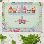 Kuchen Teetücher. Geschirrtuch (Gefaltet)