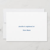 Küchen-Themed Brautparty-Einladung Einladung (Rückseite)