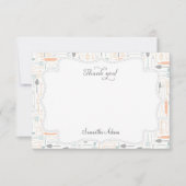 Küchen-Tools Vielen Dank Karte (Vorderseite)