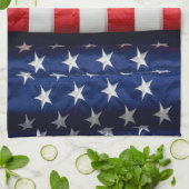 Küchen-Tuch-Amerikanische Flagge Handtuch (Gefaltet)