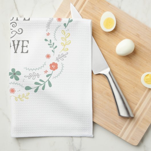 Küchen-Tuch-Bibelscripture-Glauben-Hoffnungs-Liebe Geschirrtuch (Viertel Falte)