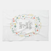 Küchen-Tuch-Bibelscripture-Glauben-Hoffnungs-Liebe Geschirrtuch (Horizontal)