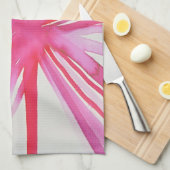 Küchen-Tuch-Rosa-Blume! Geschirrtuch (Viertel Falte)