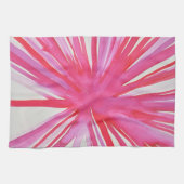 Küchen-Tuch-Rosa-Blume! Geschirrtuch (Horizontal)