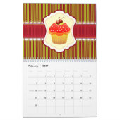Kuchen-u. Kuchen-Kalender Kalender (Feb 2027)