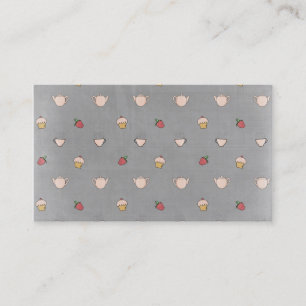 Kuchen- u. Teeschalen! Visitenkarte