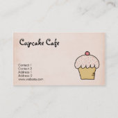 Kuchen- u. Teeschalen! Visitenkarte (Rückseite)