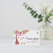 Kuchen und Bäckereien Visitenkarte (Stehend Vorderseite)