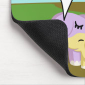 Kuchen-und der Butterglücklicher Mutter Tag! Mousepad (Ecke)